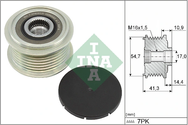 Alternator Freewheel Clutch